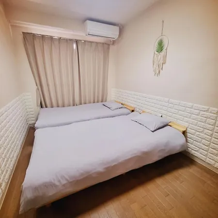 오사카 네코하우스 난바점 Apartment Exterior photo
